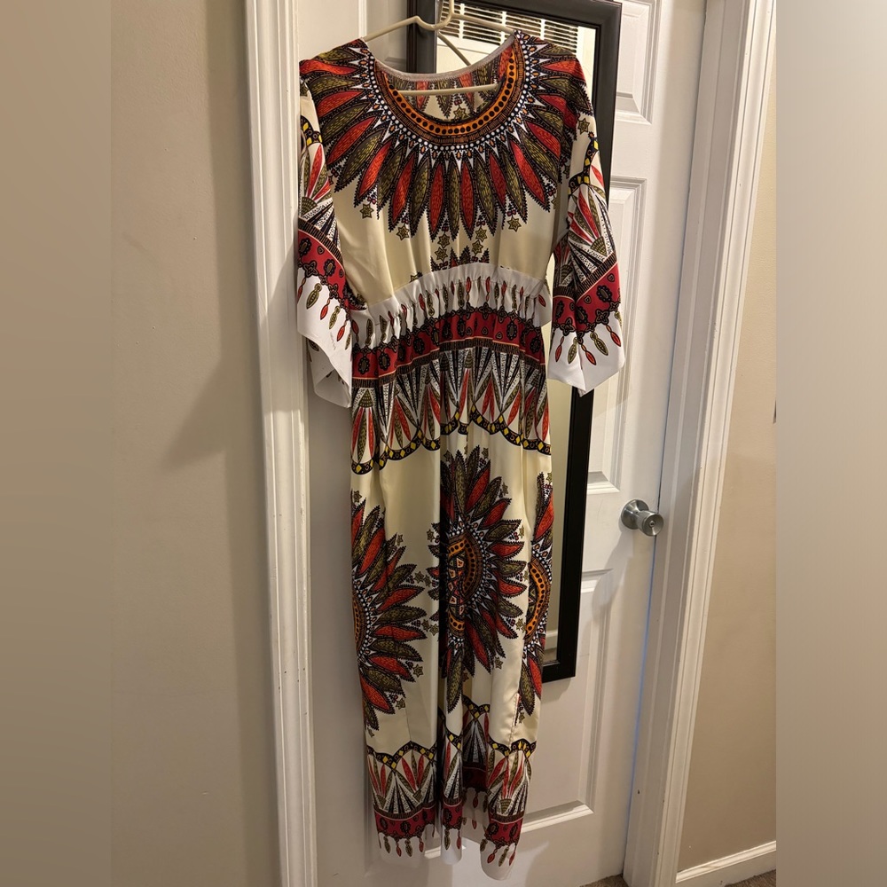 Vintage 1970’s maxi dress
